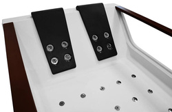 WANNA SPA Z HYDROMASAŻEM JACUZZI AQUAPEUTIC AQ-812, 2-osobowa 180x120x61cm