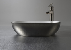 Umywalka Ravon Space nablatowa 54x33,5x13,5 cm, Bikolor Purometal