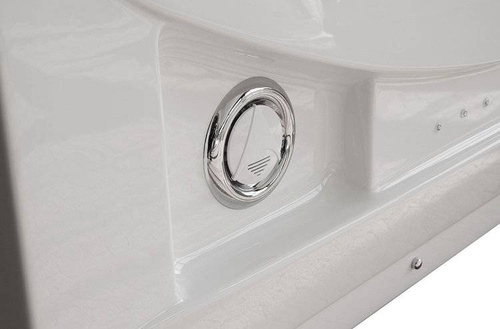 WANNA SPA Z HYDROMASAŻEM JACUZZI AQUAPEUTIC 1050, 1-osobowa 174x88x70 cm, lewa