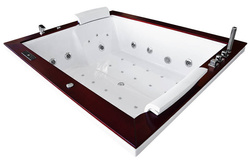 WANNA SPA Z HYDROMASAŻEM AQUAPEUTIC AQ-1666, Turbo 2-osobowa, 150x180x67 cm, bez obudowy