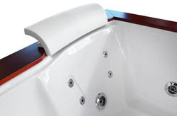 WANNA SPA Z HYDROMASAŻEM AQUAPEUTIC AQ-1666, 2-osobowa, 150x180x67 cm, z obudową