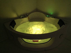 WANNA SPA Z HYDROMASAŻEM AQUAPEUTIC AQ-1001, 2-osobowa 140x140x65 cm