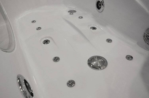 WANNA SPA Z HYDROMASAŻEM JACUZZI AQUAPEUTIC AQ-1633, 1-osobowa 168x86x60cm lewa