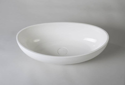 Umywalka Ravon Tulipano 62 x 33,5 x 17,5 cm, bikolor mat lub połysk