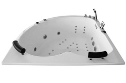 WANNA SPA Z HYDROMASAŻEM JACUZZI AQUAPEUTIC AQ-0032A, 2-osobowa 150x150x70 cm