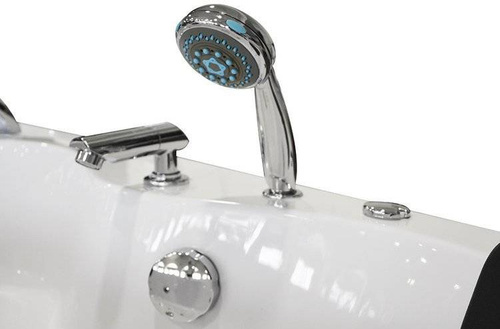 WANNA Z HYDROMASAŻEM NAROŻNA JACUZZI AQUAPEUTIC AQ-636, 2-osobowa 135x135x60 cm