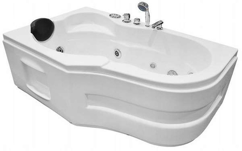WANNA SPA Z HYDROMASAŻEM JACUZZI AQUAPEUTIC AQ-207, 1-osobowa 150x92 cm lewa