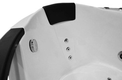 WANNA SPA Z HYDROMASAŻEM JACUZZI AQUAPEUTIC AQ-103, 2-osobowa 140x140x67cm