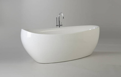 WANNA WOLNOSTOJĄCA RAVON AMBIENTE KOMPOZYT QUALTEC, BIAŁY POŁYSK