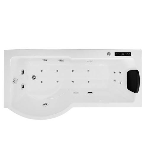 Wanna łazienkowa SPA z hydromasażem AQ-1684, 1-osobowa 170x85x194cm lewa