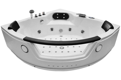 Wanna z hydromasażem narożna SPA AQ-1004 Turbo  2-osobowa, 152x152x56 cm