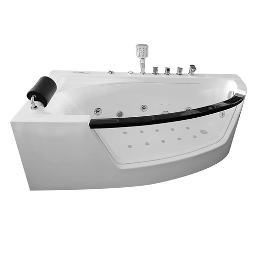 WANNA SPA Z HYDROMASAŻEM JACUZZI AQUAPEUTIC AQ-0076, 1-osobowa 170x85x59 cm, lewa