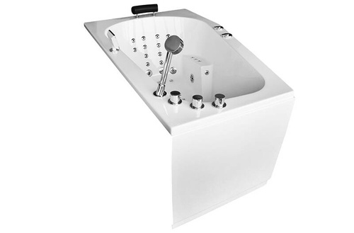 WANNA SPA Z HYDROMASAŻEM ASYMETRYCZNA AQUAPEUTIC AQ-07A, 1-osobowa 170x100x70 cm