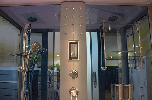 KABINO-WANNA Z HYDROMASAŻEM I SAUNĄ AQ-AS 1, 145x85x220cm