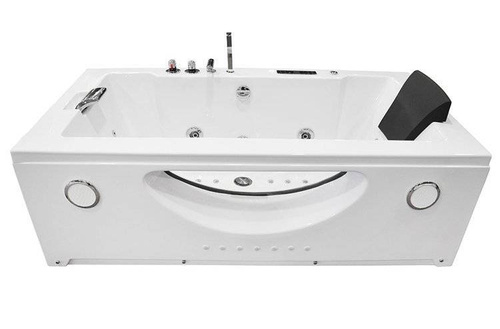 WANNA SPA Z HYDROMASAŻEM JACUZZI AQUAPEUTIC AQ-107 PLUS, 1-osobowa 180x91x60 cm prawa