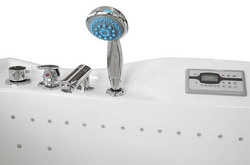 WANNA SPA Z HYDROMASAŻEM JACUZZI AQUAPEUTIC 186, narożna 2-osobowa, 152 x 152 x 71 cm