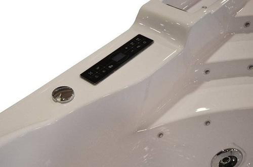 WANNA SPA Z HYDROMASAŻEM JACUZZI AQUAPEUTIC AQ-1678, 2-osobowa 150x150x62 cm