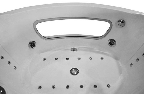 WANNA SPA Z HYDROMASAŻEM AQUAPEUTIC AQ-1001, 2-osobowa 140x140x65 cm