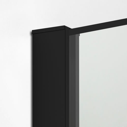 Kabina walk-in New Modus 2-ścienna, 170x120 H=200, czarny mat