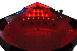 WANNA SPA Z HYDROMASAŻEM JACUZZI AQUAPEUTIC AQ-1678, 2-osobowa 150x150x62 cm