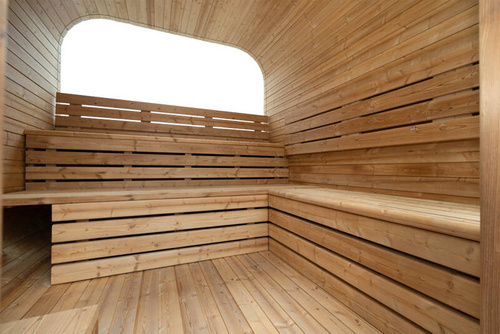 Sauna sucha fińska ogrodowa, 6-osobowa 210x210x240 cm