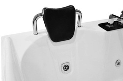 WANNA SPA Z HYDROMASAŻEM JACUZZI AQUAPEUTIC AQ-197 2-osobowa NERO 180x120x59cm