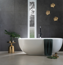 WANNA WOLNOSTOJĄCA RAVON MODERN KOMPOZYT QUALTEC, BIAŁY POŁYSK