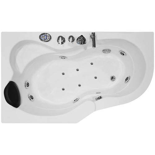 WANNA SPA Z HYDROMASAŻEM JACUZZI AQUAPEUTIC AQ-207, 1-osobowa 150x92 cm lewa