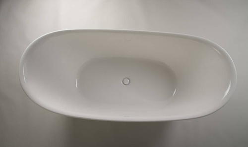 Wanna wolnostojąca Ravon Tulipano, biały połysk