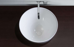 Umywalka wpuszczana w blat Ravon Saxo średnica 47 cm, bikolor personal