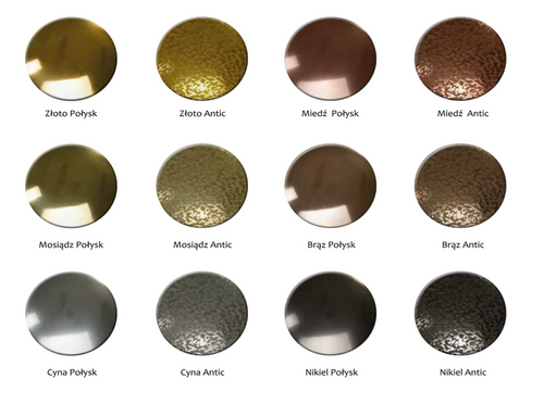 Umywalka nablatowa Ravon Tulipano 62x33,5x17 cm, bikolor PuroMetal mat lub połysk