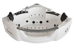 WANNA SPA Z HYDROMASAŻEM JACUZZI AQUAPEUTIC 1060, 2-osobowa 154x154x69 cm