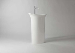 Umywalka wolnostojąca Ravon Euphoria 60x38x90 cm, biały mat lub połysk