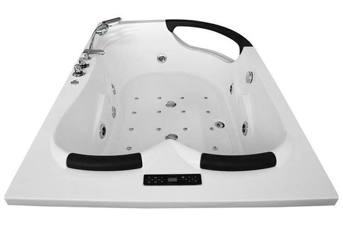 WANNA SPA Z HYDROMASAŻEM JACUZZI AQUAPEUTIC AQ-1665, 2-osobowa, 180x120x63 cm, lewa