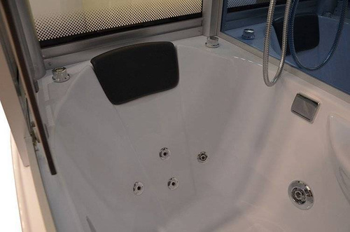 KABINO-WANNA Z HYDROMASAŻEM I SAUNĄ AQ-AS 1, 145x85x220cm