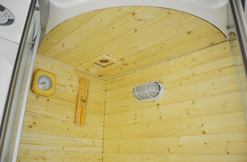 Kabino-sauna sucho-parowa z funkcją hydromasażu AQ-706,165X105X215 CM