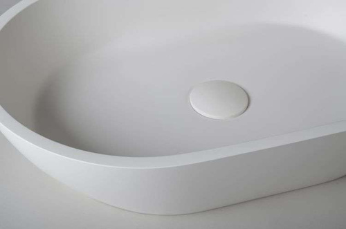 Umywalka Ravon Genesis 54x34,5x11,5 cm, biały połysk