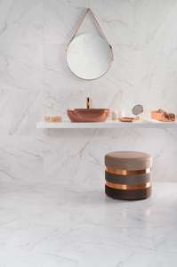 Umywalka Ravon Space nablatowa 54x33,5x13,5 cm, Purometal*