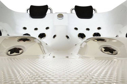 WANNA SPA Z HYDROMASAŻEM JACUZZI AQUAPEUTIC 162, 180x122x59 cm, prawa