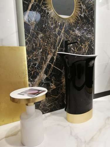 Umywalka wolnostojąca Ravon Euphoria 60x38x90 cm, bikolor limited mat lub połysk