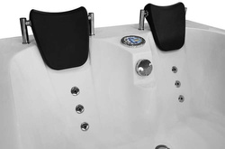 Wanna łazienkowa SPA z hydromasażem MO-631 PLUS, 2-osobowa 180x120x66cm lewa