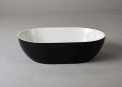 Umywalka Ravon Space nablatowa 54,5 x 35 x 14 cm, bikolor mat