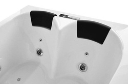 WANNA SPA Z HYDROMASAŻEM JACUZZI AQUAPEUTIC AQ-1665 PRESTIGE, 2-osobowa, 180x120x63 cm, lewa