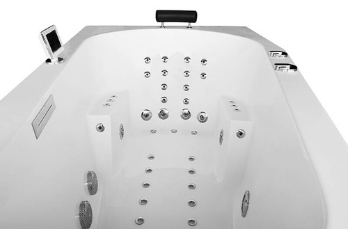 WANNA SPA Z HYDROMASAŻEM ASYMETRYCZNA AQUAPEUTIC AQ-07A, 1-osobowa 170x100x70 cm