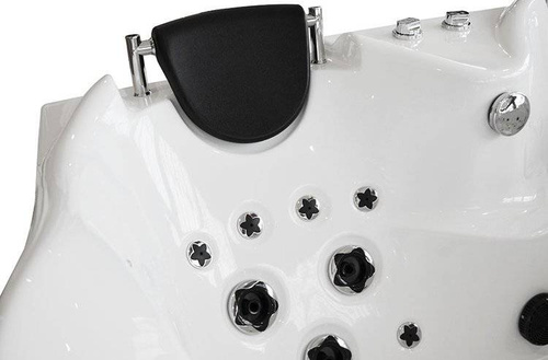 WANNA SPA Z HYDROMASAŻEM JACUZZI AQUAPEUTIC 186, narożna 2-osobowa, 152 x 152 x 71 cm