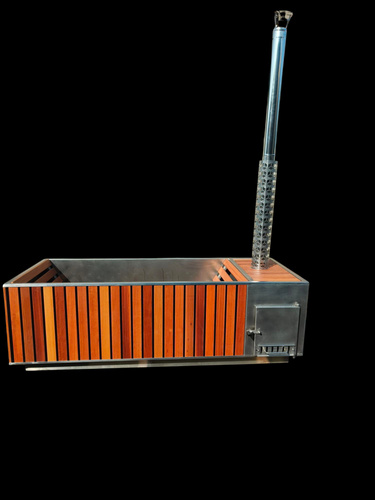 Wanna ogrodowa / zewnętrzna RavonSpa Stal Nierdzewna 2325 x 940