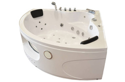 WANNA SPA Z HYDROMASAŻEM JACUZZI AQUAPEUTIC AQ-1638, 2-osobowa 150x150x55,5 cm