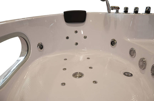 WANNA SPA Z HYDROMASAŻEM JACUZZI AQUAPEUTIC AQ-1638 PLUS, 2-osobowa 150x150x55,5 cm