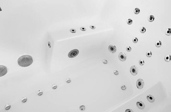 WANNA SPA Z HYDROMASAŻEM JACUZZI AQUAPEUTIC 0011A, 2-osobowa 180x90x70 cm 