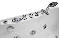 WANNA SPA Z HYDROMASAŻEM JACUZZI AQUAPEUTIC AQ-1683, 1-osobowa 140x80x66cm lewa